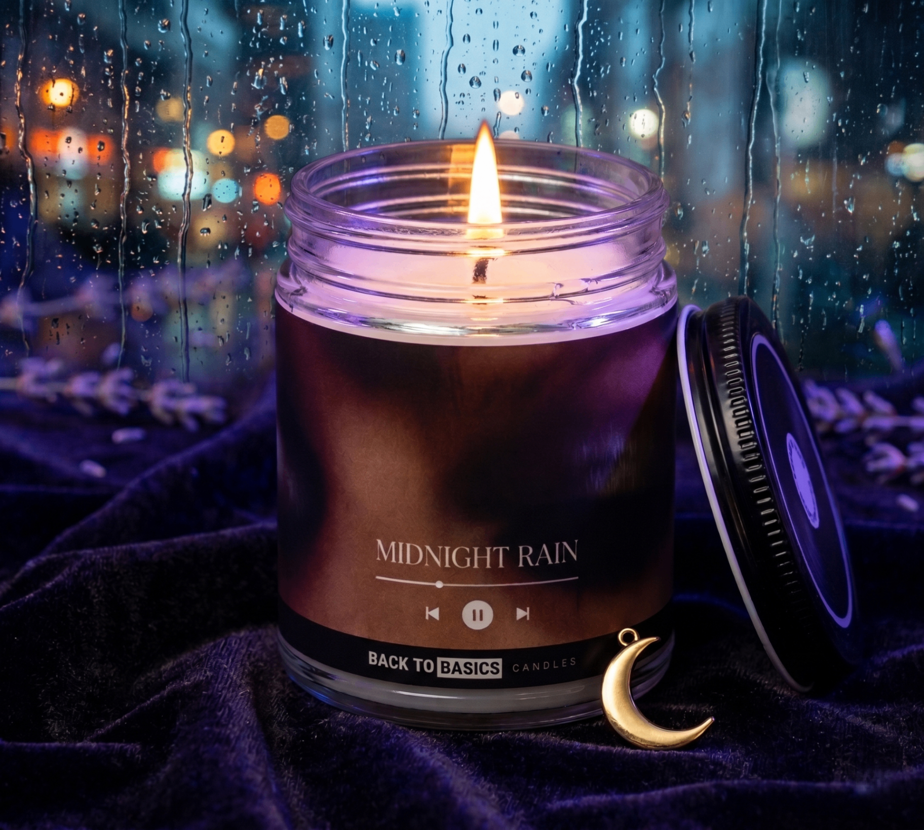 Midnight Rain Midnights candle